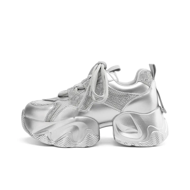 DAPHNE Low Top Chunky Sneakers Women's-0