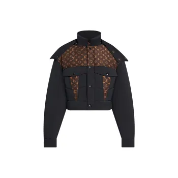 LOUIS VUITTON Jackets & Coats Women's Black