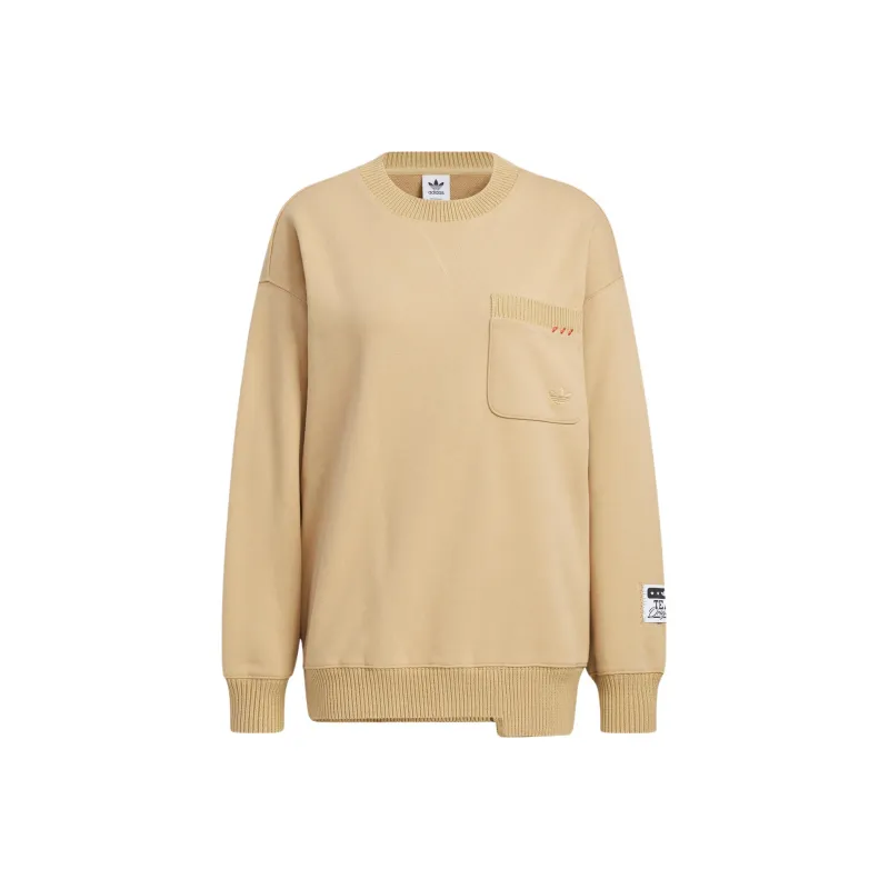 Adidas Originals Sweatshirt Women's Yellow-0