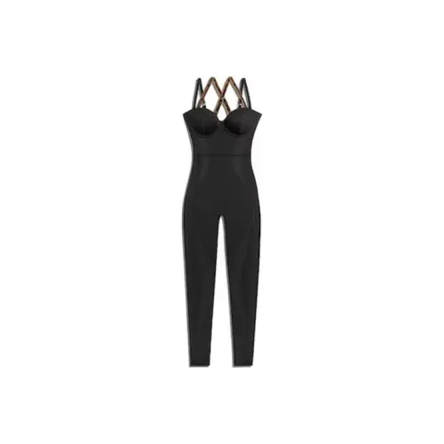 Adidas Ivy Park Knit Catsuit Black