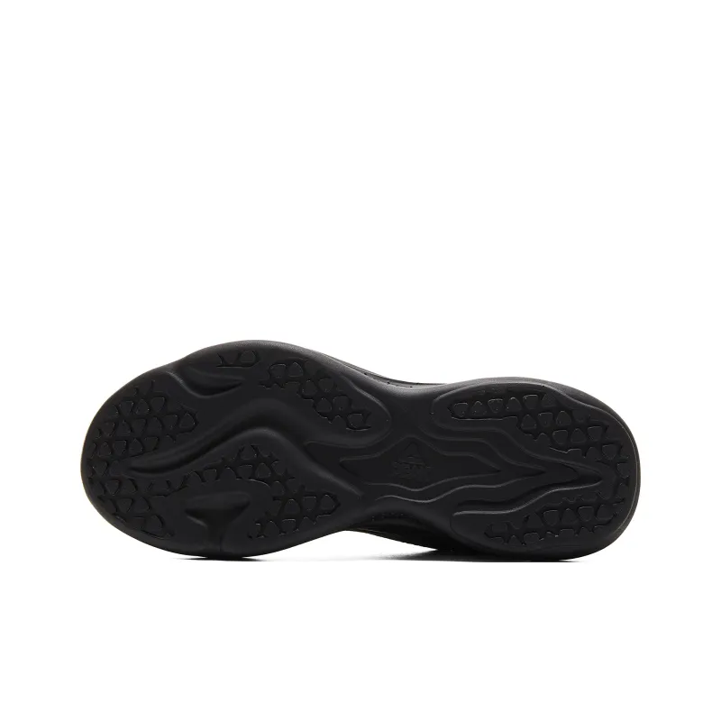 PEAK Cloud Journey, Mesh Cushioning, Rebound, Lightweight, Anti slip Low Top Casual Shoes Men's Black Silver-5