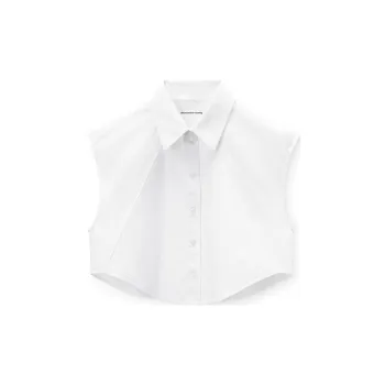 Alexander Wang Cropped Sleeveless T Shirt
