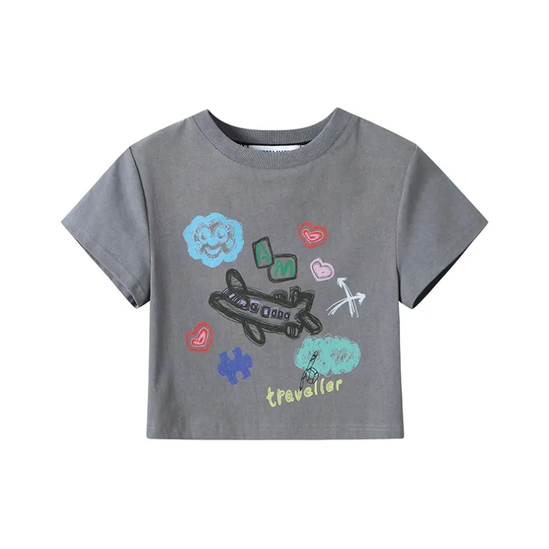 ANDREA MARTIN T Shirt Women's Gray-0