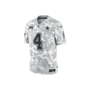 Nike Dak Prescott Dallas Cowboys Salute To Service Men's Nike Dri FIT Nfl Limited Jersey
