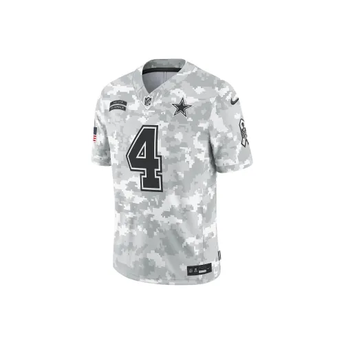 Nike Dak Prescott Dallas Cowboys Salute To Service Men's Nike Dri FIT Nfl Limited Jersey