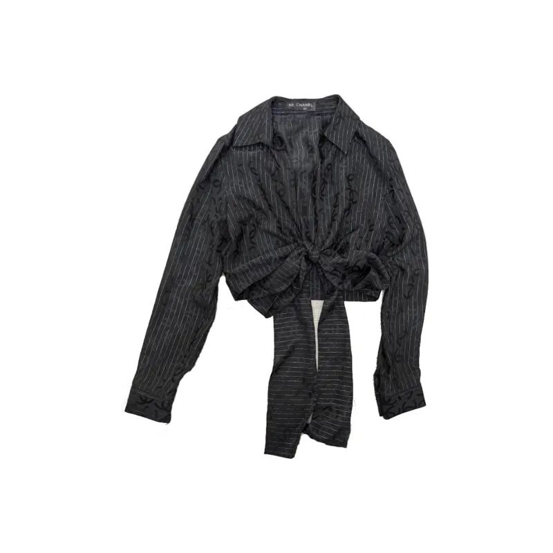 CHANEL Shirts Women's Black-0