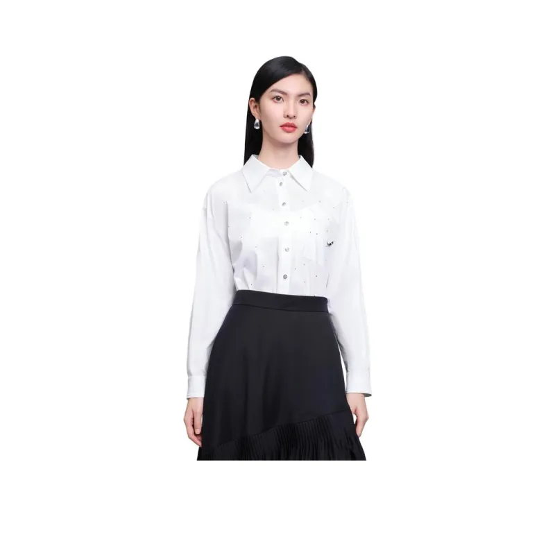 JZ. ANNAKRO Shirt Women's Pure White-0