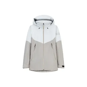 Anta Outdoor Collection Jackets Coats Women's Light Gray/Papyrus White