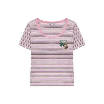 Teenie Weenie T-Shirt Women's Color Blocking