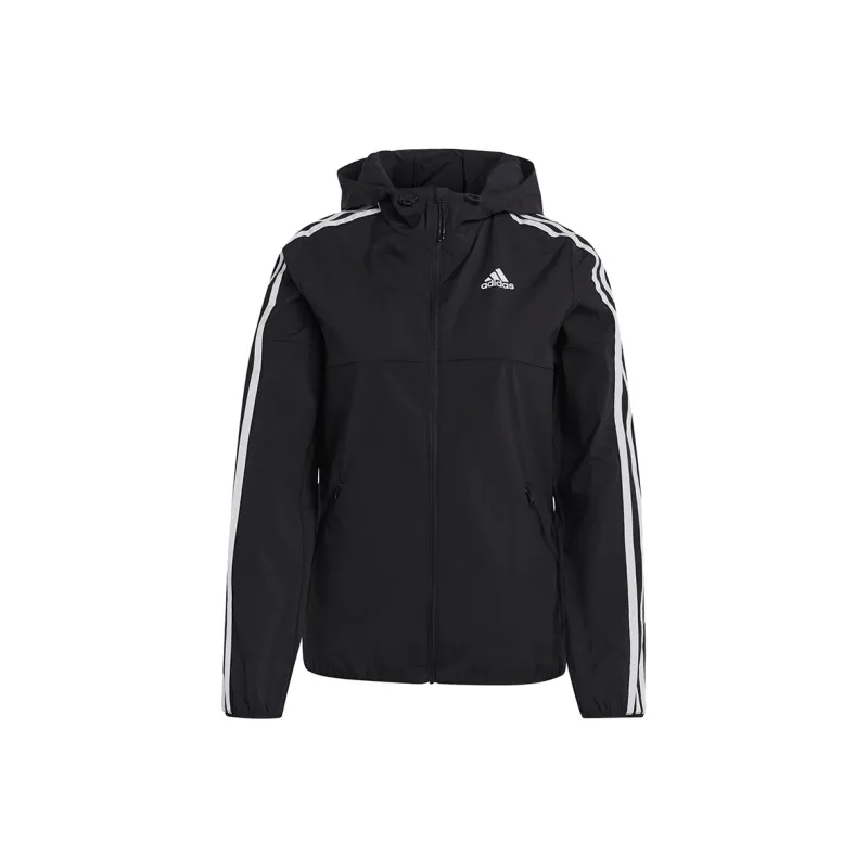 Adidas Windbreaker Jacket Fall Women's Black-0