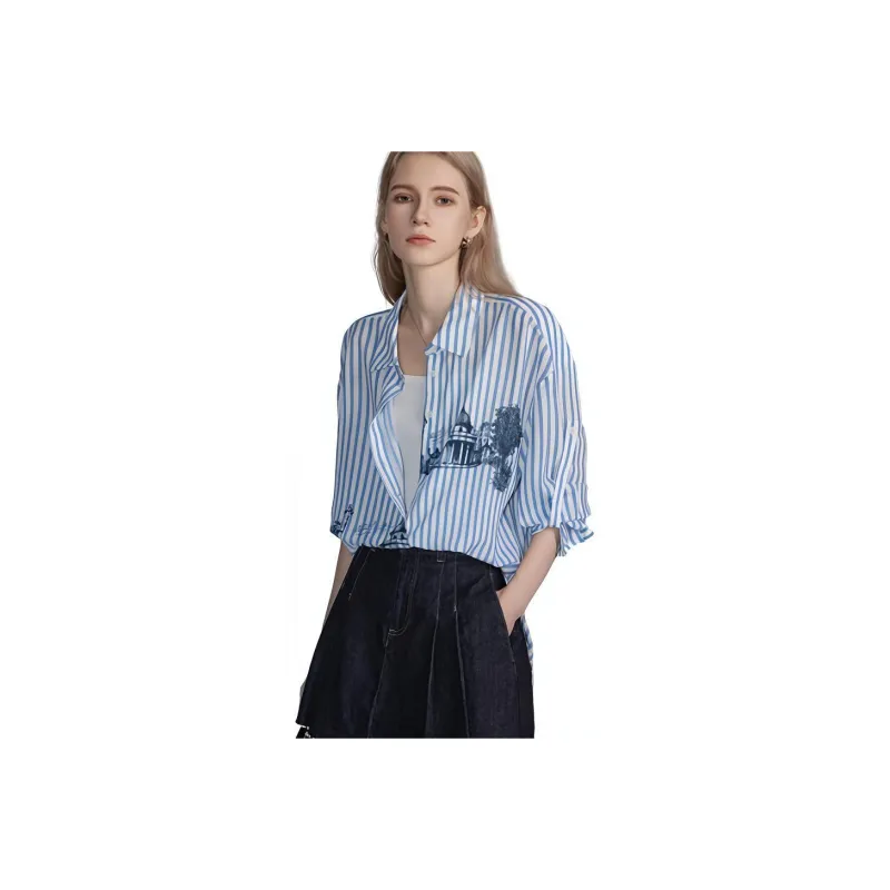 Dme Shirts Women's Light Blue-0
