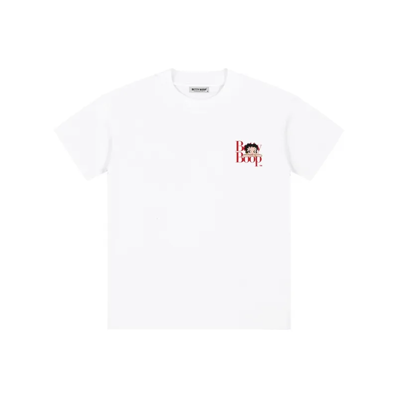 BETTY BOOP Regular T Shirt Women's White-0