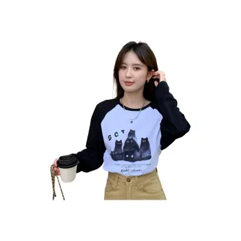 Tonlion T-Shirt Women's Raw White