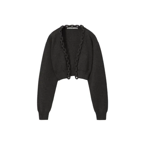 Alexander Wang Chain trim V neck Cardigan