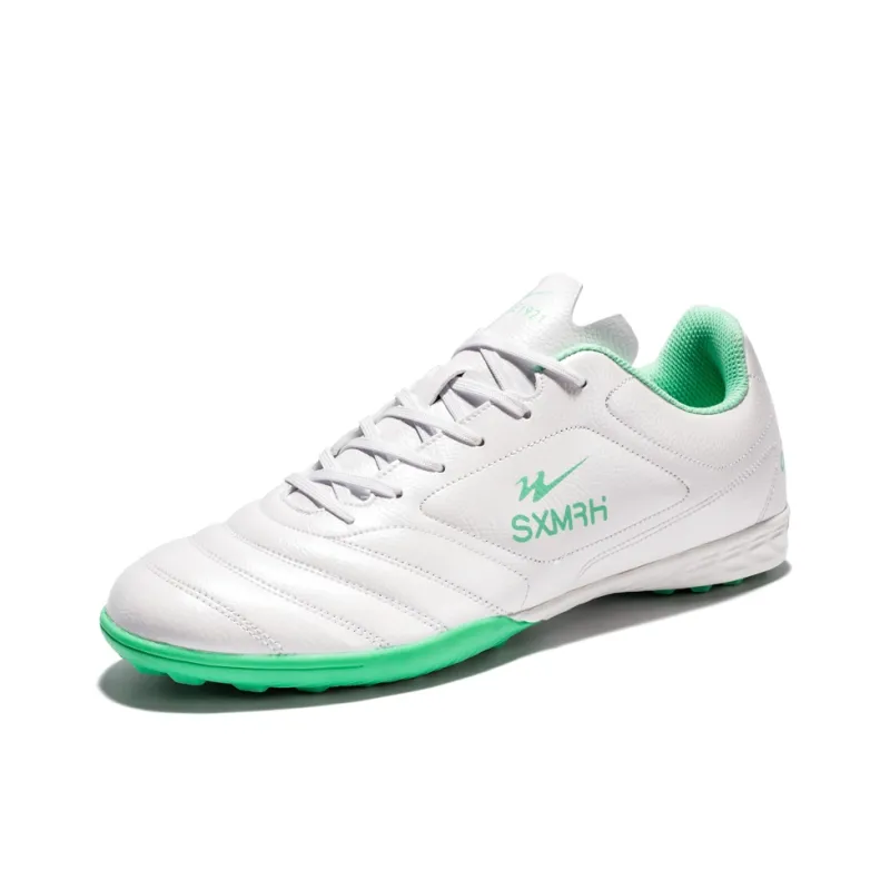 Binary TF Turf Cushioning Abrasion Resistant Lightweight Slip Resistant Soccer Shoes Unisex Fresh Green-1