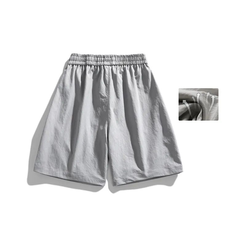 SOIE Cargo Pants Unisex Pink [Summer Cool Ice Silk Material]-46