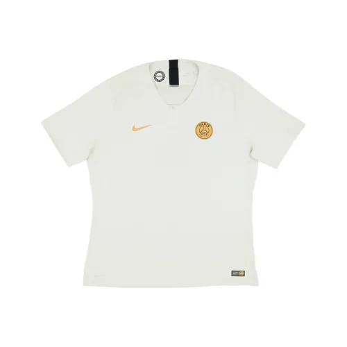 Nike Paris Saint Germain Player Issue Vaporknit Soccer Jersey Men's Cream