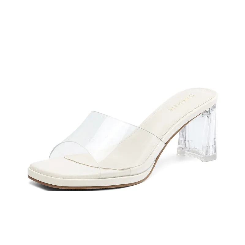 DAPHNE Crystal Quiet Slide Slippers Women's-0
