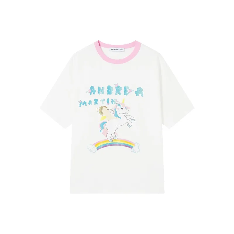 ANDREA MARTIN T Shirts Women's White-0