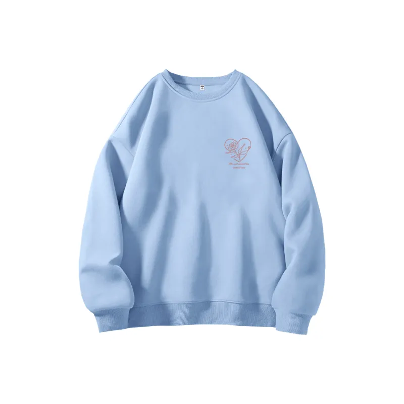 Cotton Sweatshirts Women's-5