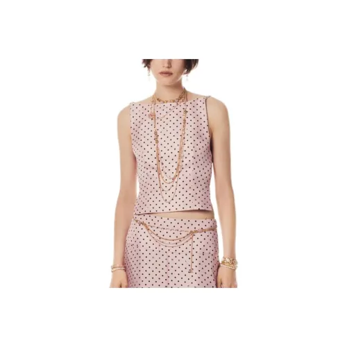 CHANEL 24 New Spring And Summer Arrivals Camisole Women's Light Pink