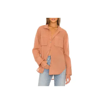 FREE PEOPLE Shirts Women's Orange