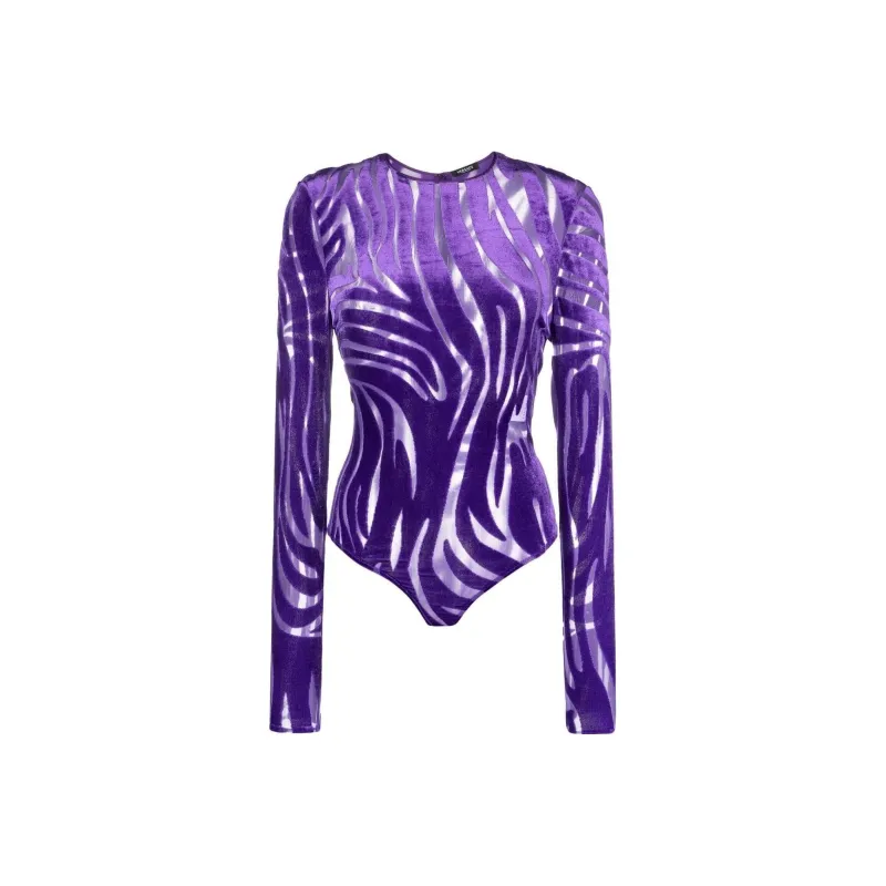 VERSACE Bodysuits Women's Purple-0