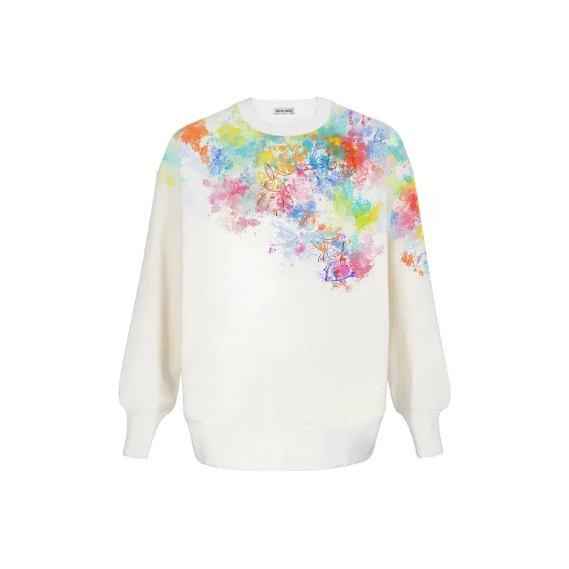 Richie Macie Sweatshirts Unisex White-0