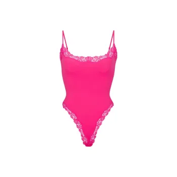 Skims Bodysuits Women's Rose Red