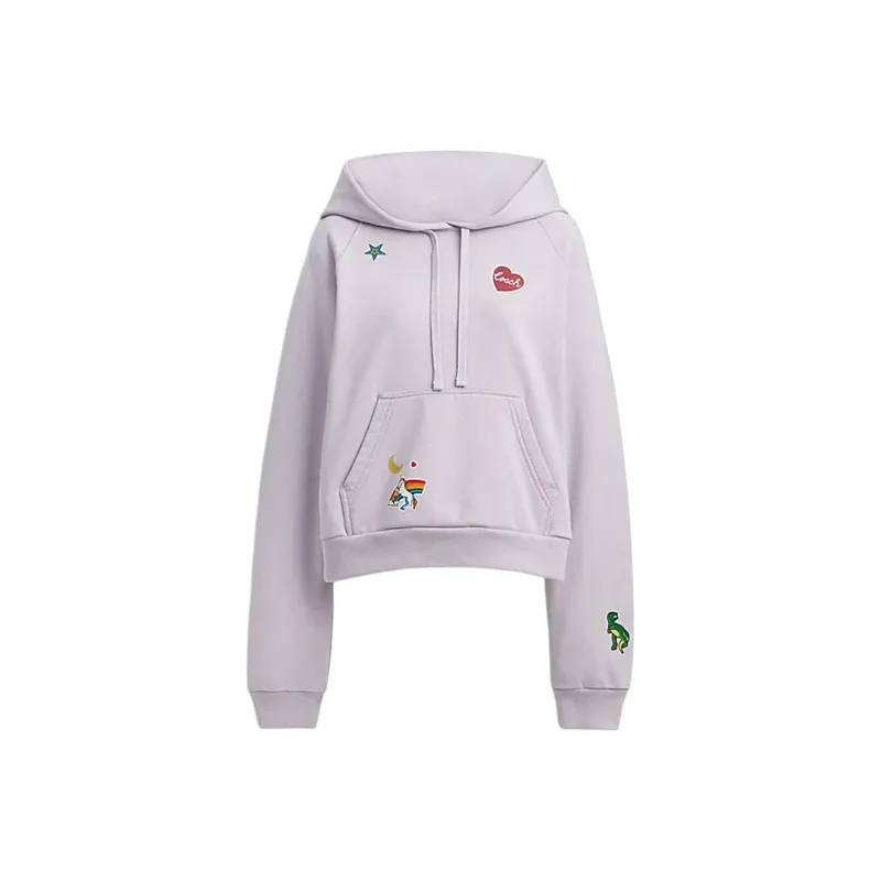 COACH SS24 Sweatshirt Women's Light Purple-0