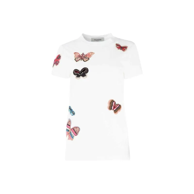 Valentino T Shirts Women's White-0