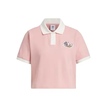 Adidas Originals Polo Shirt Women's Miracle Purple Pink