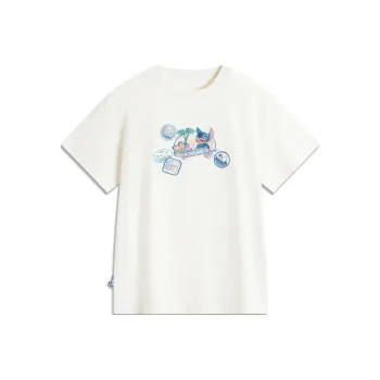 LiNing x Disney T Shirt Women's Ecru