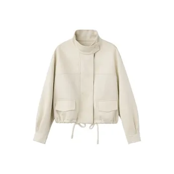 BASIC HOUSE Jackets Coats Women's Beige
