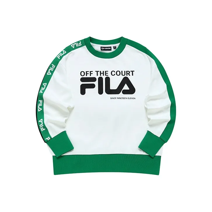 FILA FUSION American Sweatshirt Women's Standard White-0