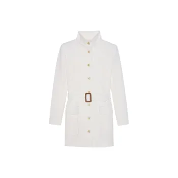 SAINT LAURENT Jackets Women's White