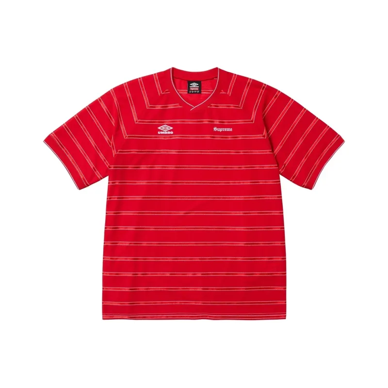 Supreme Umbro Stripe Soccer Jersey-0