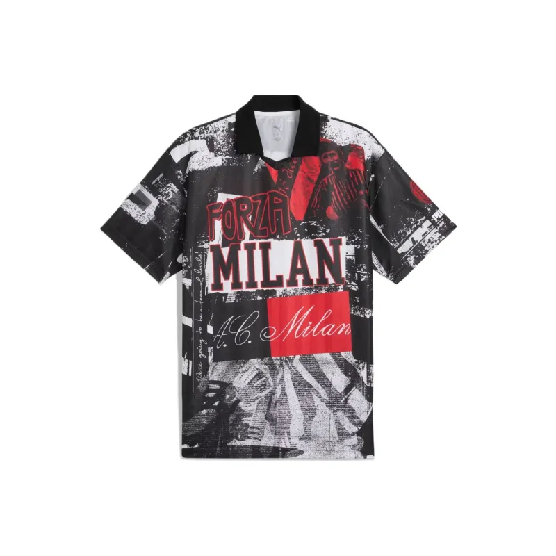 PUMA AC Milan FtblNrgyRETRO Soccer Jerseys Men's Red-0