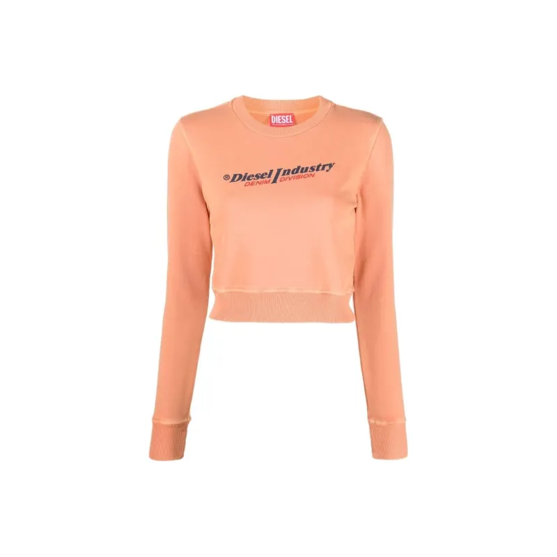 DIESEL Sweatshirts Women's Orange-0