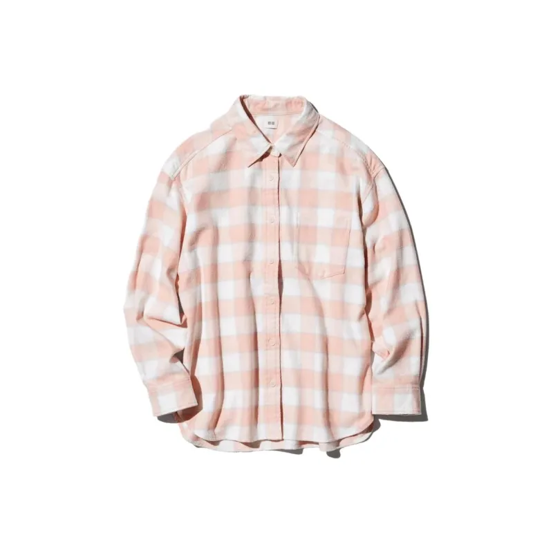 UNIQLO Shirt Women's Pastel Pink-0