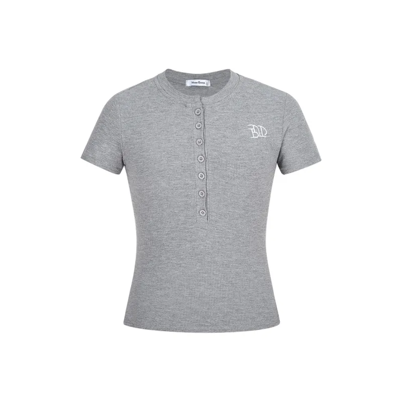 ONE SHALLOW Slim Fit Set in Sleeve T Shirt Women's-1