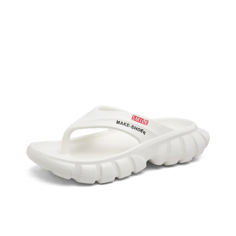 CariteSport EVA Quiet Odor Resistant Abrasion Resistant Slip Resistant Flip Flops Men's-3