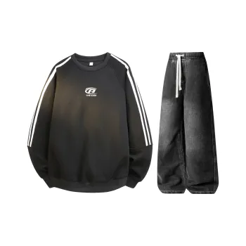 A.X.S.K Sweatshirt Sets Unisex
