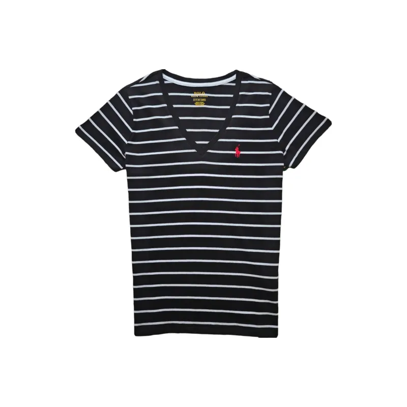 Polo Ralph Lauren T Shirt Women's Black White-0