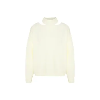 URBAN REVIVO Knitwear Women's Raw White