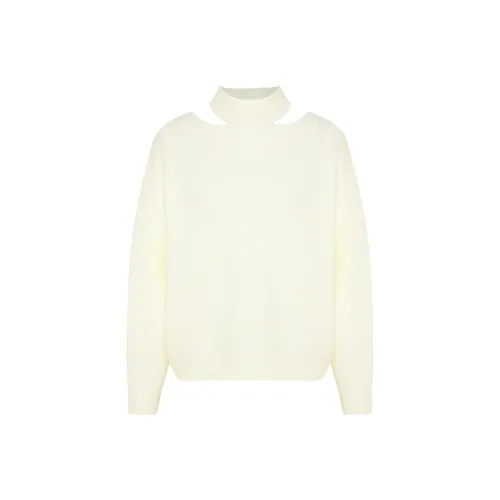 URBAN REVIVO Knitwear Women's Raw White