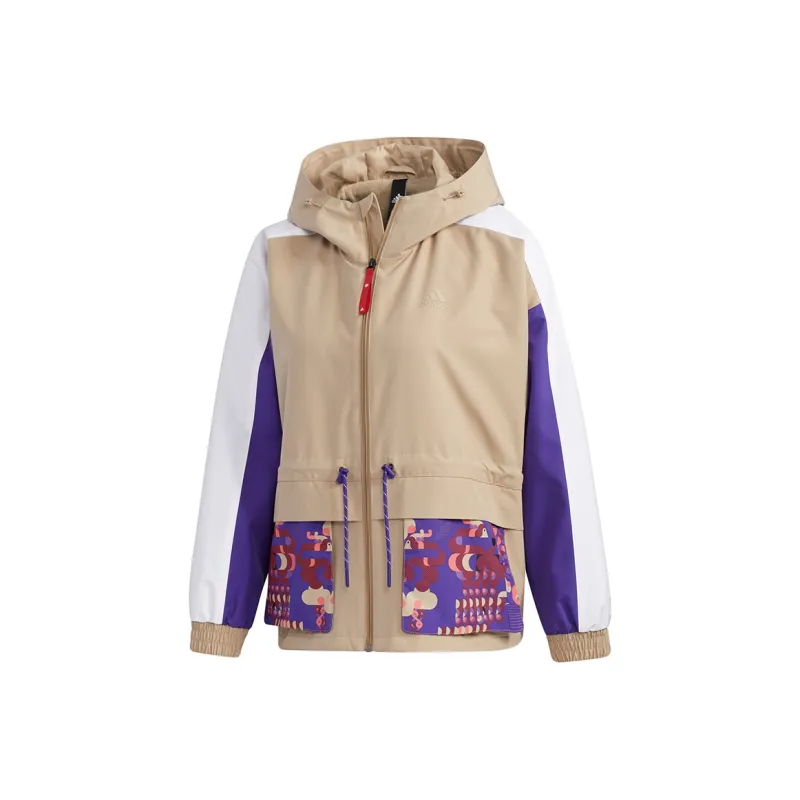 Adidas Jacket Women's Khaki Brown-0
