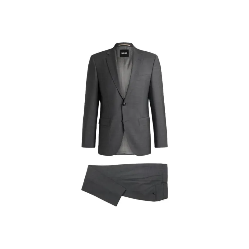 HUGO BOSS SS25 Business Suit Men's Medium Gray-0