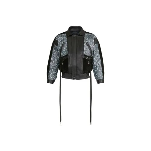 LOUIS VUITTON Jackets & Coats Women's Black