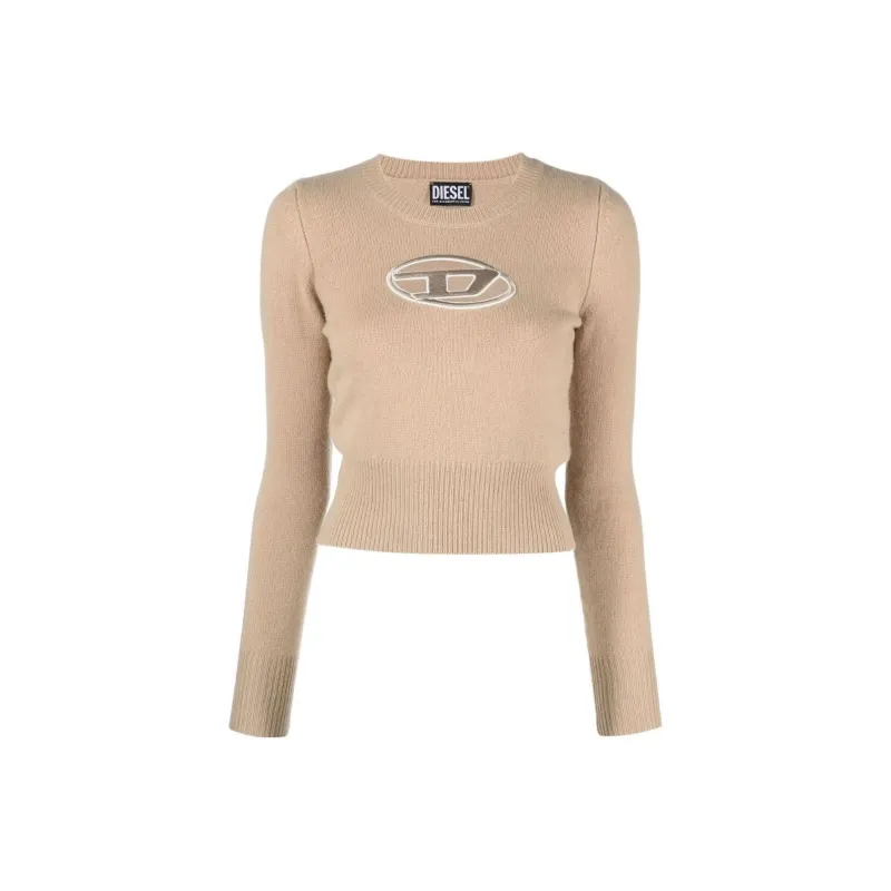 DIESEL M Areesa Logo embroidered Jumper-0
